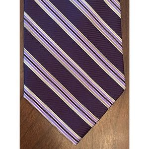 The Cotswold Collection By J.s. Blank Purple 100% Silk Made In China